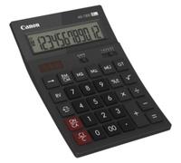 Calculatrice Canon AS1200HB 12 chiffres solaire et pile, écran incliné