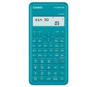 Calculatrice - Casio - Fx-220 Plus-2 - 10 chiffres - Affichage 2 lignes - Bleu