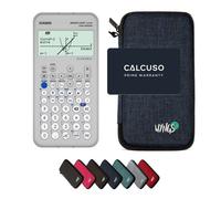 Casio Graph Light avec Housse de Protection WYNGS incluse Bleu - Calculatrice Graphique - Pack de Base