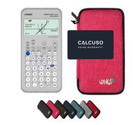 Casio Graph Light avec Housse de Protection WYNGS incluse Rose - Calculatrice Graphique - Pack de Base