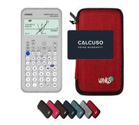 Casio Graph Light avec Housse de Protection WYNGS incluse Rouge - Calculatrice Graphique - Pack de Base