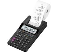 Calculatrice Casio HR-8RCE Impression de bureau Noir