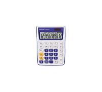 Rebell Calculatrice de bureau SDC912VL 12 chiffres Double fonctionnement Violet