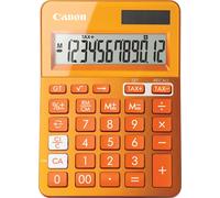 Calculatrice de bureau Canon LS-123K-MOR, couleur : orange