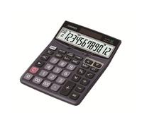 Calculatrice de bureau - Casio - DJ-120D - 12 chiffres - Panneau solaire - Pile