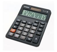 Casio Calculatrice de bureau MX 12 B Noir