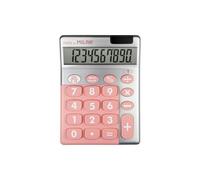 Calculatrice de bureau Milan Silver 10 chiffres touches grandes rose