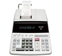 Calculatrice de bureau Sharp EL-2607PGGY Couleur d'impression : noir/rouge Dimensions : 22,1 x 7,8 x 32,7 cm (l x h x p)