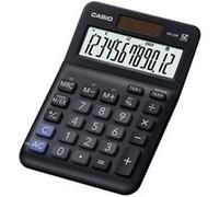 Casio MS-20F Calculatrice de bureau noir Ecran: 12 à pile(s), solaire (l x H x P) 101 x 148.5 x 27.6 mm