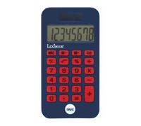 Lexibook- Marvel Spider-Man Calculatrice de Poche, Fonctions Classiques et évoluées, Couvercle Rigide de Protection, à Piles, Bleu/Rouge, C45SP