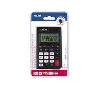 Blister calculatrice 8 chiffres avec étui, noir