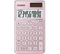 Calculatrice de poche Casio SL-1000SC rose solaire, à pile(s)