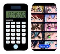 Lexibook, Manga Calculatrice de Poche Noire, C45MAN