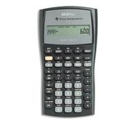 Calculatrice financière - TEXAS INSTRUMENT - BA-II-PLUS - 10 chiffres - Mémoire 10 Mo - Noir
