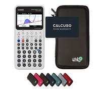 Casio Graph Math+ avec Housse de Protection WYNGS incluse Noir - Calculatrice Graphique - Pack de Base