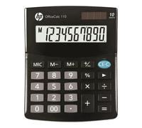 Calculatrice HP HPKOC110 Noir Plastique