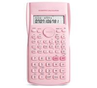 Calculatrice scientifique, 240 fonctions, affichage double ligne, calculatrice portable pour étudiant, 2 piles bouton AG10 incluses, ABS durable, pour les mathématiques, la physique, la chimie