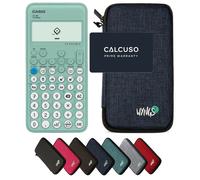 Calculatrice Scientifique Casio FX-92 Collège + Housse de Protection Bleue + Garantie 5 Ans