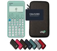 Calculatrice Scientifique Casio FX-92 Collège + Housse de Protection Gris Foncé + Garantie 5 Ans