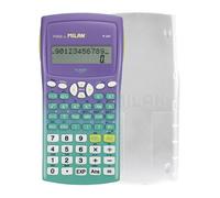 MILAN® Boîte Calculatrice Scientifique Sunset M240, Vert-Lilas
