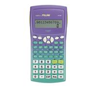 MILAN - Calculatrice scientifique M240 - 240 fonctions - Affichage 2 lignes - Clair