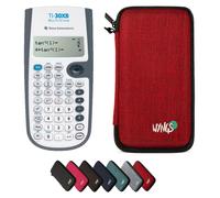Calculatrice scientifique TI-30XB MultiView avec étui de protection, rouge