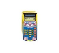 Calculatrice scolaire - TEXAS INSTRUMENTS - LITTLE PROFESSOR - Solaire - Ecran LCD - Jaune