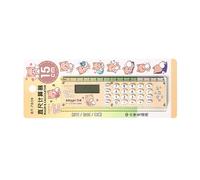 Calculatrice Scolaire - Petite Calculatrice De Règle, Appareil Éducatif | pour, Outil Numérique De Dessin Animé, Portable Léger Alimenté par Batterie | Calculatrices Multifonctionnelle L'app