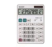 Calculatrice Sharp, EL 320W, white, table, 12-digit