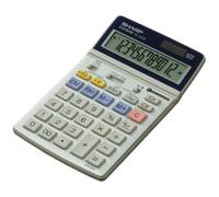 Calculatrice Sharp EL-337C 12 chiffres Mémoire 1+GT Batterie LR44