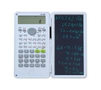 Calculatrices scientifiques universitaires avec bloc-notes | calculatrice mathématique pour le travail de bureau Enseignant Comptabilité Bureau Salle de classe