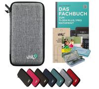 CALCUSO Accessoires Ensemble Premium gris clair compatible pour Calculatrice TI-30X Plus/Pro Mathprint