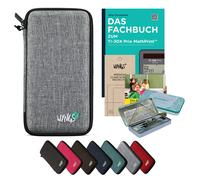 CALCUSO Accessoires Ensemble Premium gris clair compatible pour Calculatrice TI-30X Prio MathPrint
