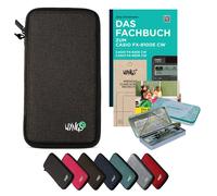 CALCUSO Accessoires Ensemble Premium gris foncé compatible pour Calculatrice Casio FX-810DE CW