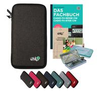 CALCUSO Accessoires Ensemble Premium gris foncé compatible pour Calculatrice Casio FX-991DE CW