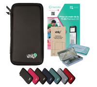 CALCUSO Accessoires Ensemble Premium noir compatible pour Calculatrice Graphique TI 83 Premium CE (Python)