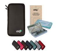 CALCUSO Accessoires Ensemble Premium noir compatible pour Calculatrice TI 82 Advanced Python Edition