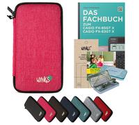 CALCUSO Accessoires Ensemble Premium rose compatible pour Calculatrice Casio FX-85GT X