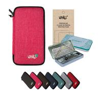 CALCUSO Accessoires Ensemble Premium rose compatible pour Calculatrice Casio FX 92+ Spéciale Collège