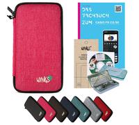 CALCUSO Accessoires Ensemble Premium rose compatible pour Calculatrice Graphique Casio FX-CG 50
