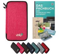 CALCUSO Accessoires Ensemble Premium rose compatible pour Calculatrice TI-30X Plus/Pro Mathprint