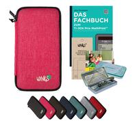 CALCUSO Accessoires Ensemble Premium rose compatible pour Calculatrice TI-30X Prio MathPrint