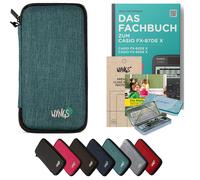 CALCUSO Accessoires Ensemble Premium turquoise compatible pour Calculatrice Casio FX-85DE X