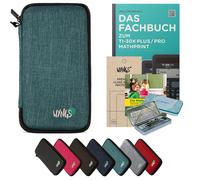 CALCUSO Accessoires Ensemble Premium turquoise compatible pour Calculatrice TI-30X Plus/Pro Mathprint