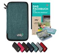 CALCUSO Accessoires Ensemble Premium turquoise compatible pour Calculatrice TI-30X Prio MathPrint
