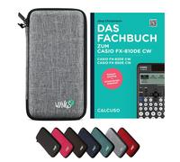 CALCUSO Accessoires Ensemble Standard gris clair compatible pour Calculatrice Casio FX-85DE CW