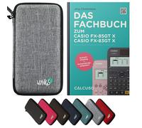 CALCUSO Accessoires Ensemble Standard gris clair compatible pour Calculatrice Casio FX-85GT X