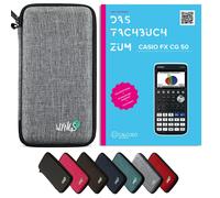 CALCUSO Accessoires Ensemble Standard gris clair compatible pour Calculatrice Graphique Casio FX-CG 50