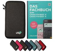 CALCUSO Accessoires Ensemble Standard gris foncé compatible pour Calculatrice Casio FX-83GT X