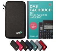 CALCUSO Accessoires Ensemble Standard gris foncé compatible pour Calculatrice TI-30X Plus/Pro Mathprint